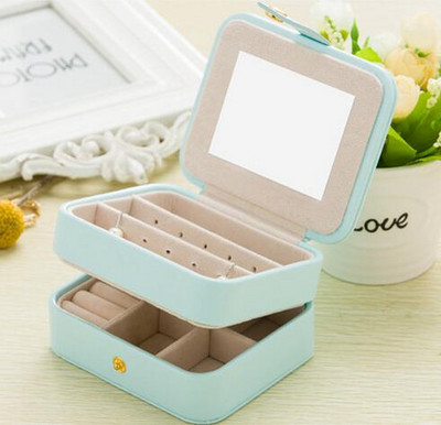 Novi prijenosni kovčeg za pakiranje nakita Organizator za šminku za izvrsnu kozmetičku kozmetičku kutiju za ljepotu Spremnik za diplomske događaje Poklon