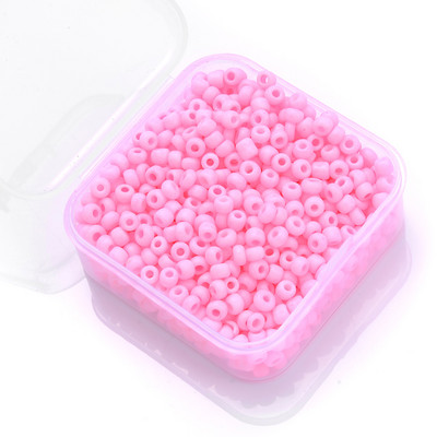 1000 бр./компл. бонбонени цветни мъниста Комплект мъниста Macaron Spacer Beads Box Charms за изработка на бижута Направи си сам Гривна Аксесоари за колие