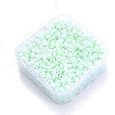 1000 бр./компл. бонбонени цветни мъниста Комплект мъниста Macaron Spacer Beads Box Charms за изработка на бижута Направи си сам Гривна Аксесоари за колие