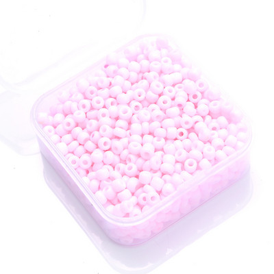 1000 бр./компл. бонбонени цветни мъниста Комплект мъниста Macaron Spacer Beads Box Charms за изработка на бижута Направи си сам Гривна Аксесоари за колие