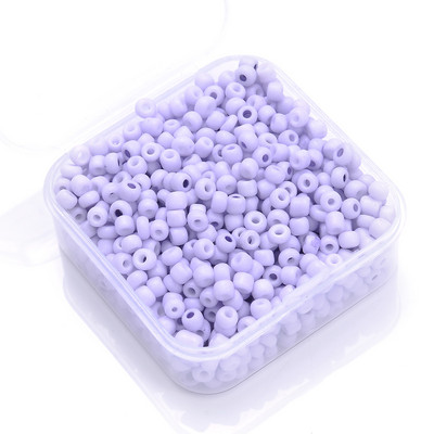 1000 бр./компл. бонбонени цветни мъниста Комплект мъниста Macaron Spacer Beads Box Charms за изработка на бижута Направи си сам Гривна Аксесоари за колие