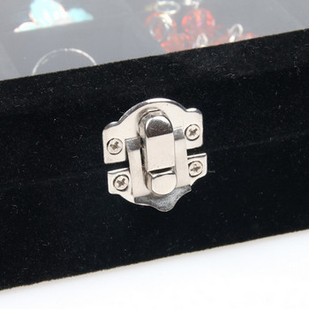 Hot Sale15Grids Velvet Jewelry Box Δαχτυλίδια Σκουλαρίκια Κολιέ θήκη μακιγιάζ Θήκη Choker Organizer Γυναικεία Αποθήκευση κοσμημάτων Συσκευασία