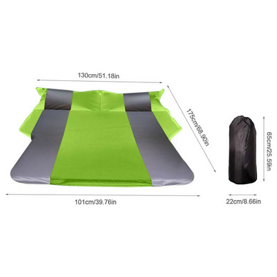 Automobil Krevet na napuhavanje SUV Automobilski madrac Stražnji red Automobil Putna podloga za spavanje Off-road Zračni krevet Prostirka za kampiranje Zračni madrac Auto pribor
