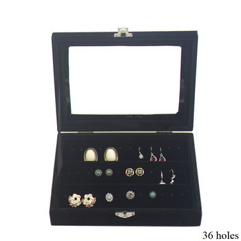Hot Sale Σκουλαρίκια Κοσμήματα Κουτί Δαχτυλίδια καρφιά Κολιέ θήκη μακιγιάζ Θήκη Choker Organizer Γυναικεία Κοσμήματα Αποθήκευση Συσκευασία