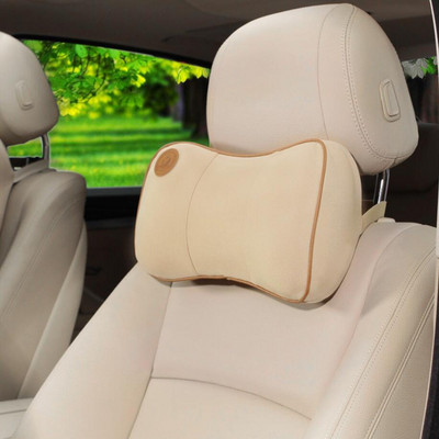CDCOTN automobilių galvos atramos pagalvėlė pagalvė, kaklo atrama, atmintis, medvilninis audinio dangtelis, minkštas galvos atramas kelionei Automobilių automobilių priedai