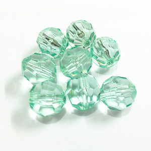 Χονδρική πώληση 6mm/8mm/10mm/12mm/14mm/16mm/18mm/20mm Διαφανείς ακρυλικές χάντρες μεγάλης όψης για κοσμήματα μόδας/DIY/Σχέδιο τσαντών με χάντρες