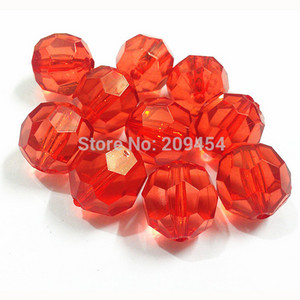 Χονδρική πώληση 6mm/8mm/10mm/12mm/14mm/16mm/18mm/20mm Διαφανείς ακρυλικές χάντρες μεγάλης όψης για κοσμήματα μόδας/DIY/Σχέδιο τσαντών με χάντρες