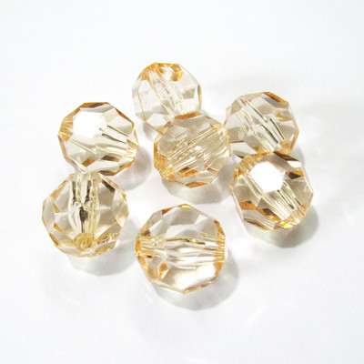 Χονδρική πώληση 6mm/8mm/10mm/12mm/14mm/16mm/18mm/20mm Διαφανείς ακρυλικές χάντρες μεγάλης όψης για κοσμήματα μόδας/DIY/Σχέδιο τσαντών με χάντρες