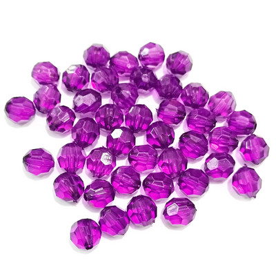 Χονδρική πώληση 6mm/8mm/10mm/12mm/14mm/16mm/18mm/20mm Διαφανείς ακρυλικές χάντρες μεγάλης όψης για κοσμήματα μόδας/DIY/Σχέδιο τσαντών με χάντρες