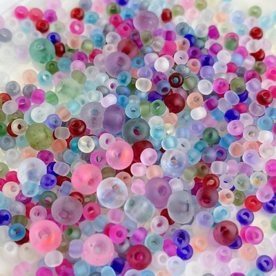 40 g mješovitih boja, veličina i oblika Total Loose Austrijske staklene perle za dječji pribor za izradu nakita DIY