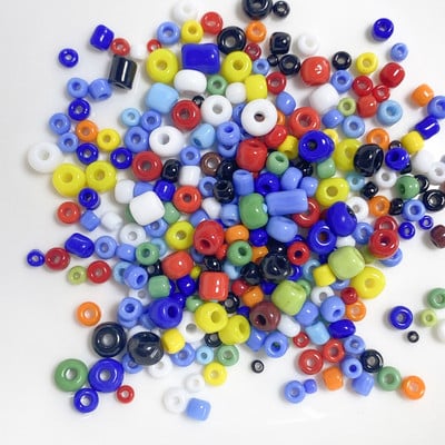 40 g mješovitih boja, veličina i oblika Total Loose Austrijske staklene perle za dječji pribor za izradu nakita DIY