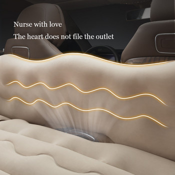 Το στρώμα ταξιδιού αυτοκινήτου είναι κατάλληλο για τα περισσότερα μοντέλα άνετου ύπνου, φορητό ταξιδιωτικό πικνίκ, αυτόματο φουσκωτό SUV