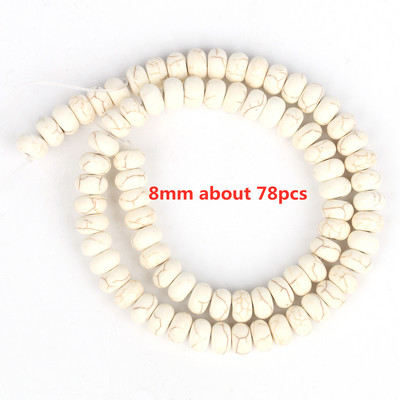 Πολλαπλά στυλ Αστερίας Κρανίο Χαουλίτης Φύλλων Σταυρός Φυσικό Λευκό Τυρκουάζ Χάντρες Χαλαρές Χάντρες Διάστημα για Κατασκευή κοσμημάτων DIY