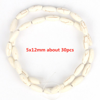 Πολλαπλά στυλ Αστερίας Κρανίο Χαουλίτης Φύλλων Σταυρός Φυσικό Λευκό Τυρκουάζ Χάντρες Χαλαρές Χάντρες Διάστημα για Κατασκευή κοσμημάτων DIY