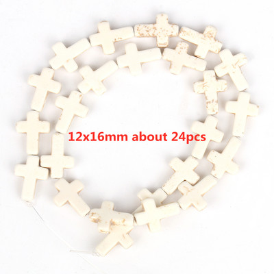 Πολλαπλά στυλ Αστερίας Κρανίο Χαουλίτης Φύλλων Σταυρός Φυσικό Λευκό Τυρκουάζ Χάντρες Χαλαρές Χάντρες Διάστημα για Κατασκευή κοσμημάτων DIY