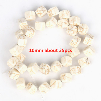 Πολλαπλά στυλ Αστερίας Κρανίο Χαουλίτης Φύλλων Σταυρός Φυσικό Λευκό Τυρκουάζ Χάντρες Χαλαρές Χάντρες Διάστημα για Κατασκευή κοσμημάτων DIY