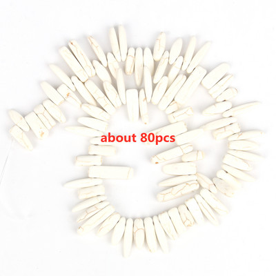 Πολλαπλά στυλ Αστερίας Κρανίο Χαουλίτης Φύλλων Σταυρός Φυσικό Λευκό Τυρκουάζ Χάντρες Χαλαρές Χάντρες Διάστημα για Κατασκευή κοσμημάτων DIY