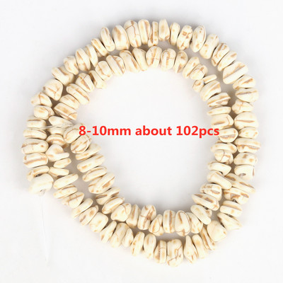 Πολλαπλά στυλ Αστερίας Κρανίο Χαουλίτης Φύλλων Σταυρός Φυσικό Λευκό Τυρκουάζ Χάντρες Χαλαρές Χάντρες Διάστημα για Κατασκευή κοσμημάτων DIY