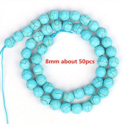 Πολλαπλά στυλ Αστερίας Κρανίο Χαουλίτης Φύλλων Σταυρός Φυσικό Λευκό Τυρκουάζ Χάντρες Χαλαρές Χάντρες Διάστημα για Κατασκευή κοσμημάτων DIY