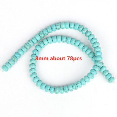 Πολλαπλά στυλ Αστερίας Κρανίο Χαουλίτης Φύλλων Σταυρός Φυσικό Λευκό Τυρκουάζ Χάντρες Χαλαρές Χάντρες Διάστημα για Κατασκευή κοσμημάτων DIY