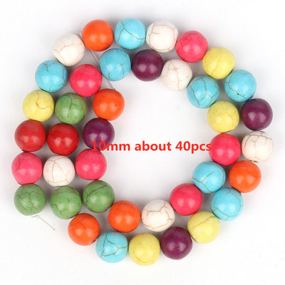 Πολλαπλά στυλ Αστερίας Κρανίο Χαουλίτης Φύλλων Σταυρός Φυσικό Λευκό Τυρκουάζ Χάντρες Χαλαρές Χάντρες Διάστημα για Κατασκευή κοσμημάτων DIY