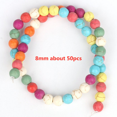 Πολλαπλά στυλ Αστερίας Κρανίο Χαουλίτης Φύλλων Σταυρός Φυσικό Λευκό Τυρκουάζ Χάντρες Χαλαρές Χάντρες Διάστημα για Κατασκευή κοσμημάτων DIY