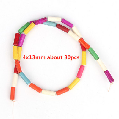 Πολλαπλά στυλ Αστερίας Κρανίο Χαουλίτης Φύλλων Σταυρός Φυσικό Λευκό Τυρκουάζ Χάντρες Χαλαρές Χάντρες Διάστημα για Κατασκευή κοσμημάτων DIY