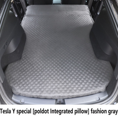 Kempingautó matrac Felfújható légmatrac Tesla Model 3 Model Y-hez Légszivattyús Csomagtartó Ágy Velúr SUV Autós Utazási Alvó