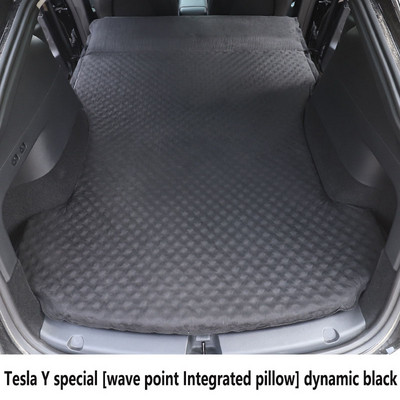 Kempingautó matrac Felfújható légmatrac Tesla Model 3 Model Y-hez Légszivattyús Csomagtartó Ágy Velúr SUV Autós Utazási Alvó