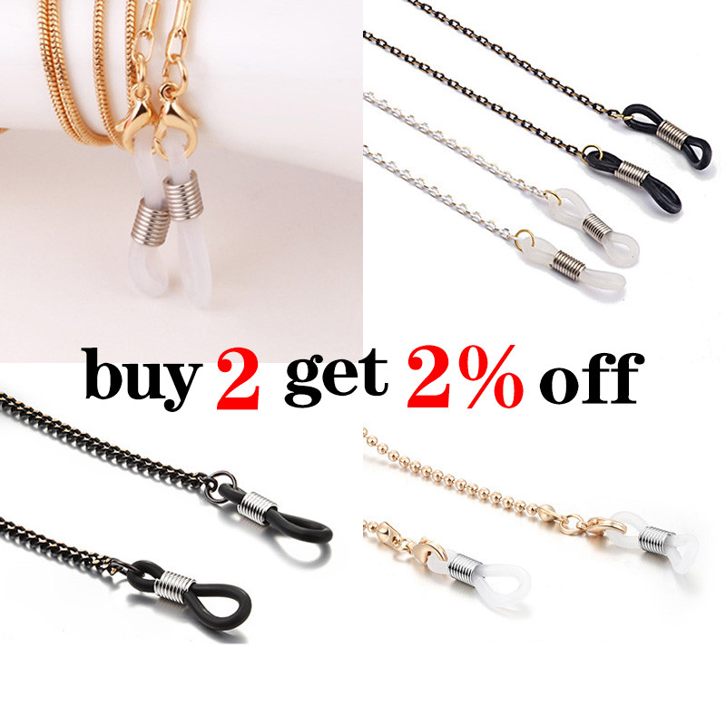 50 бр./лот черно-бели прозрачни спортни очила, въже, вериги за очила, аксесоари за очила, държачи за очила, конектор за очила