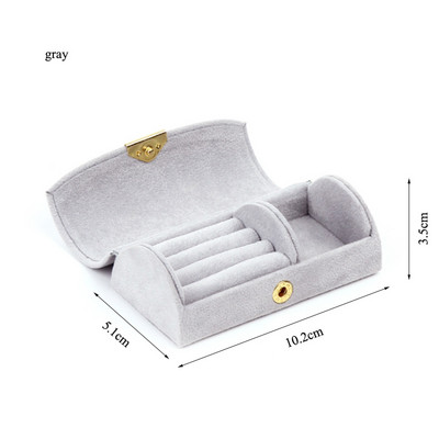 Dydis S/M/L Papuošalų laikiklis Rodyti Kelioninių papuošalų Dėžutės Kelioninės Nešiojamos Papuošalų Dėžutės PU Sandėliavimo Organizatorius Auskarų laikiklis