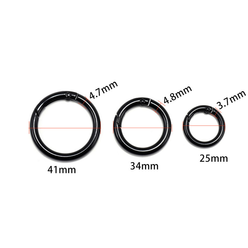 5 vnt. Daugiaspalviai metaliniai spyruokliniai užsegimai, atidaromi apvalūs karabinai, raktų pakabuko maišelio spaustukai kabliukai šunų grandinės sagtys, jungtis, skirta „pasidaryk pats“ papuošalams