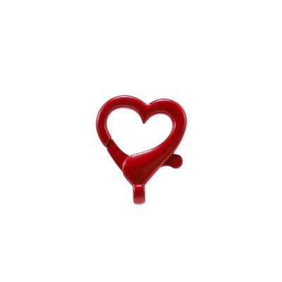 10 vnt Spalvoto lydinio širdies formos omarų užsegimo raktų pakabukai, skirti „pasidaryk pats“ papuošalams gaminti karolių apyrankės jungties priedai