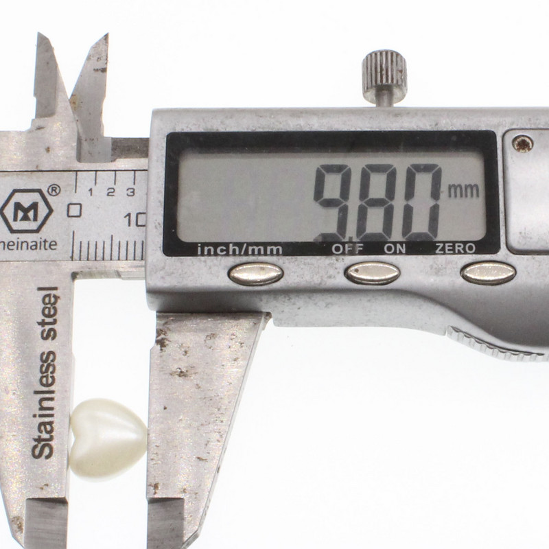 CHONGAI 50Vnt Širdies gėlė kriaukle akrilo karoliukai DIY perlų imitacijos stiliaus gaminimas karoliai apyrankės papuošalai priedai 10x11mm