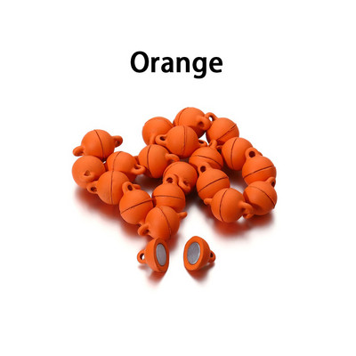 5 vnt./stal. Daugiaspalviai apvalūs magnetiniai užsegimai odiniai laidai apyrankės magnetinės jungtys, nustatymai, skirti „pasidaryk pats“ papuošalams gaminti