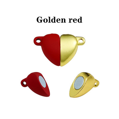 5 vnt./stal. Daugiaspalviai apvalūs magnetiniai užsegimai odiniai laidai apyrankės magnetinės jungtys, nustatymai, skirti „pasidaryk pats“ papuošalams gaminti