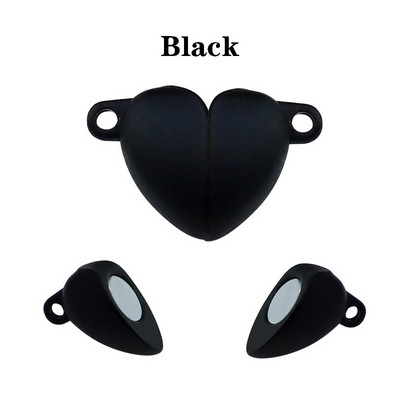 5 vnt./stal. Daugiaspalviai apvalūs magnetiniai užsegimai odiniai laidai apyrankės magnetinės jungtys, nustatymai, skirti „pasidaryk pats“ papuošalams gaminti