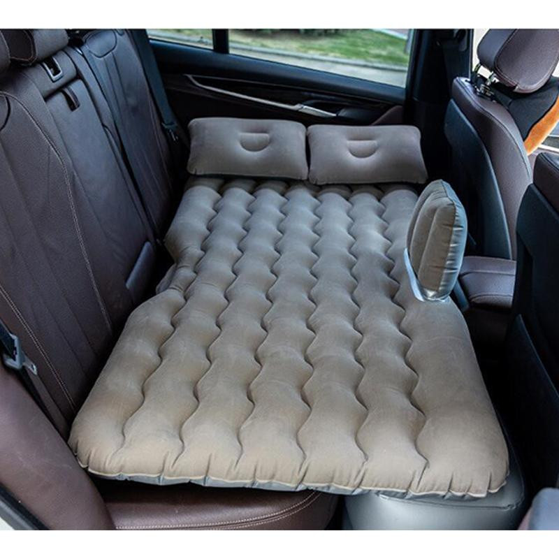 Nešiojamas čiužinys pripučiama sofa automobilinė kelioninė lova pripučiama nugaros sėdynės padėklas Daugiafunkcinė sofos automobilio pagalvė sulankstoma 135*70cm