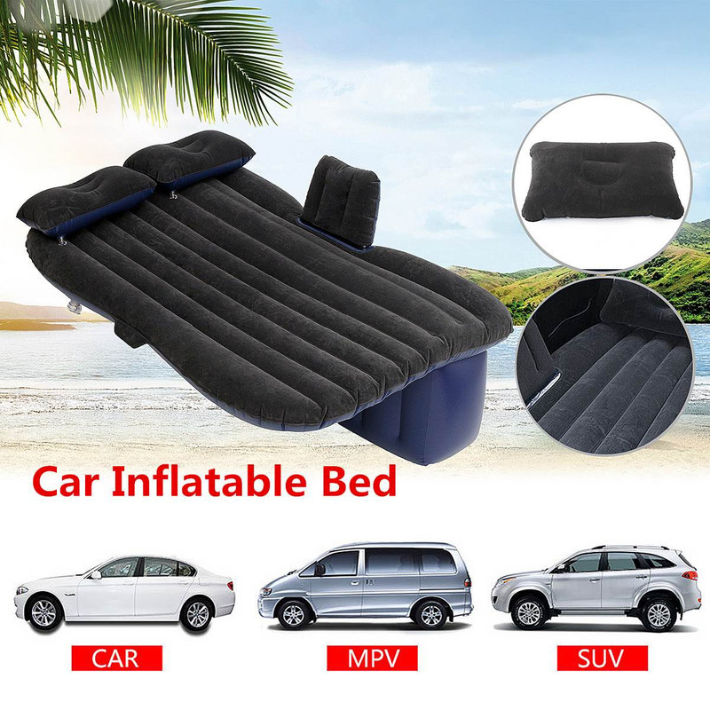 Automobilio kelioninė lova Automobilinė lova oro lova Pripučiamas čiužinys lova automobilio galinės sėdynės čiužinys Daugiafunkcinė sofa pagalvė lauko stovyklavietė