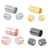 6-10 vnt. auksiniai magnetiniai užsegimai 3 4 5 6 7 8 10 12 14 15 mm odinio laido apyrankių jungtys, skirtos papuošalų gamybos priedams