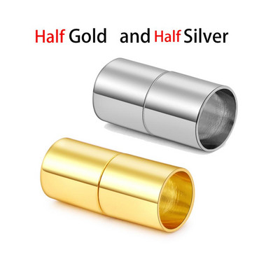 6-10 vnt. auksiniai magnetiniai užsegimai 3 4 5 6 7 8 10 12 14 15 mm odinio laido apyrankių jungtys, skirtos papuošalų gamybos priedams