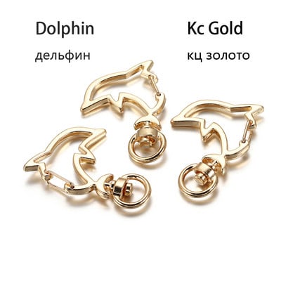 5 бр./лот Ключодържател със смесени цветове Луна Куче Котка Делфини Облак Сърце Ключодържател Направи си сам за изработка на бижута Находки Аксесоари Консумативи