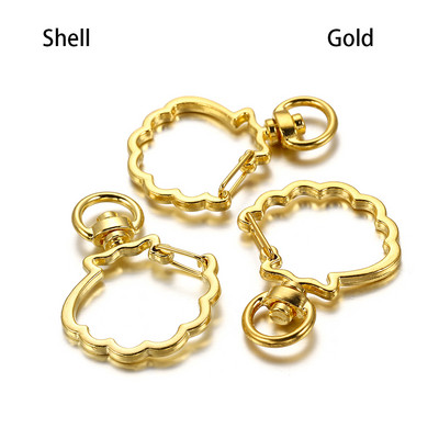 5 бр./лот Ключодържател със смесени цветове Луна Куче Котка Делфини Облак Сърце Ключодържател Направи си сам за изработка на бижута Находки Аксесоари Консумативи