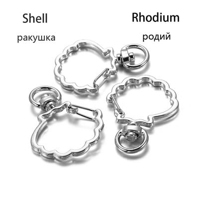 5 бр./лот Ключодържател със смесени цветове Луна Куче Котка Делфини Облак Сърце Ключодържател Направи си сам за изработка на бижута Находки Аксесоари Консумативи