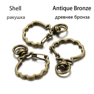 5 бр./лот Ключодържател със смесени цветове Луна Куче Котка Делфини Облак Сърце Ключодържател Направи си сам за изработка на бижута Находки Аксесоари Консумативи