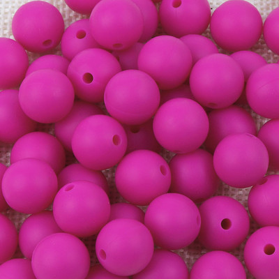 TYRY.HU Silikoniniai karoliukai 10 vnt Maisto klasės silikoniniai 12/15 mm maitinantys silikoniniai dantukų karoliukai kūdikių dantukų kaklo vėriniui „pasidaryk pats“