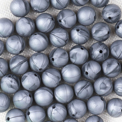 TYRY.HU Silikoniniai karoliukai 10 vnt Maisto klasės silikoniniai 12/15 mm maitinantys silikoniniai dantukų karoliukai kūdikių dantukų kaklo vėriniui „pasidaryk pats“