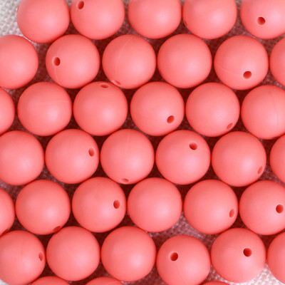 TYRY.HU Silikoniniai karoliukai 10 vnt Maisto klasės silikoniniai 12/15 mm maitinantys silikoniniai dantukų karoliukai kūdikių dantukų kaklo vėriniui „pasidaryk pats“