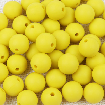 TYRY.HU Silikoniniai karoliukai 10 vnt Maisto klasės silikoniniai 12/15 mm maitinantys silikoniniai dantukų karoliukai kūdikių dantukų kaklo vėriniui „pasidaryk pats“