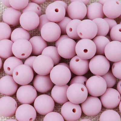 TYRY.HU Silikoniniai karoliukai 10 vnt Maisto klasės silikoniniai 12/15 mm maitinantys silikoniniai dantukų karoliukai kūdikių dantukų kaklo vėriniui „pasidaryk pats“